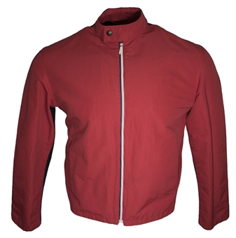 Michael Jacksons Personally Owned and Worn Red Jill Sander Windbreaker Jacket (Manager LOA)